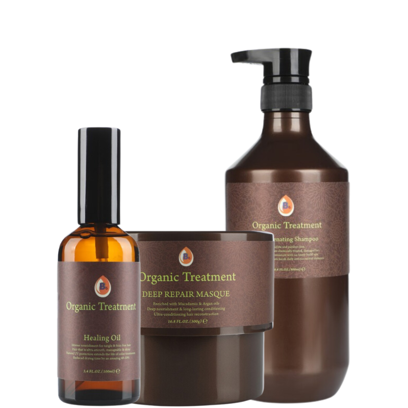 بي 6 مجموعة علاج الشعر...