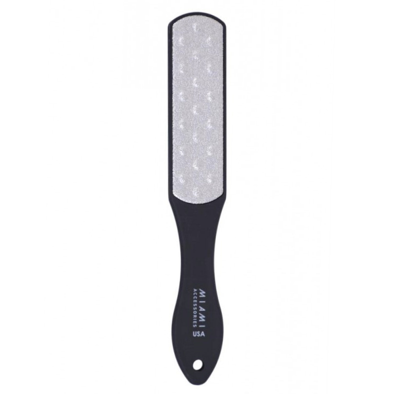 MIAMI NICKEL FOOT FILE - BLACK